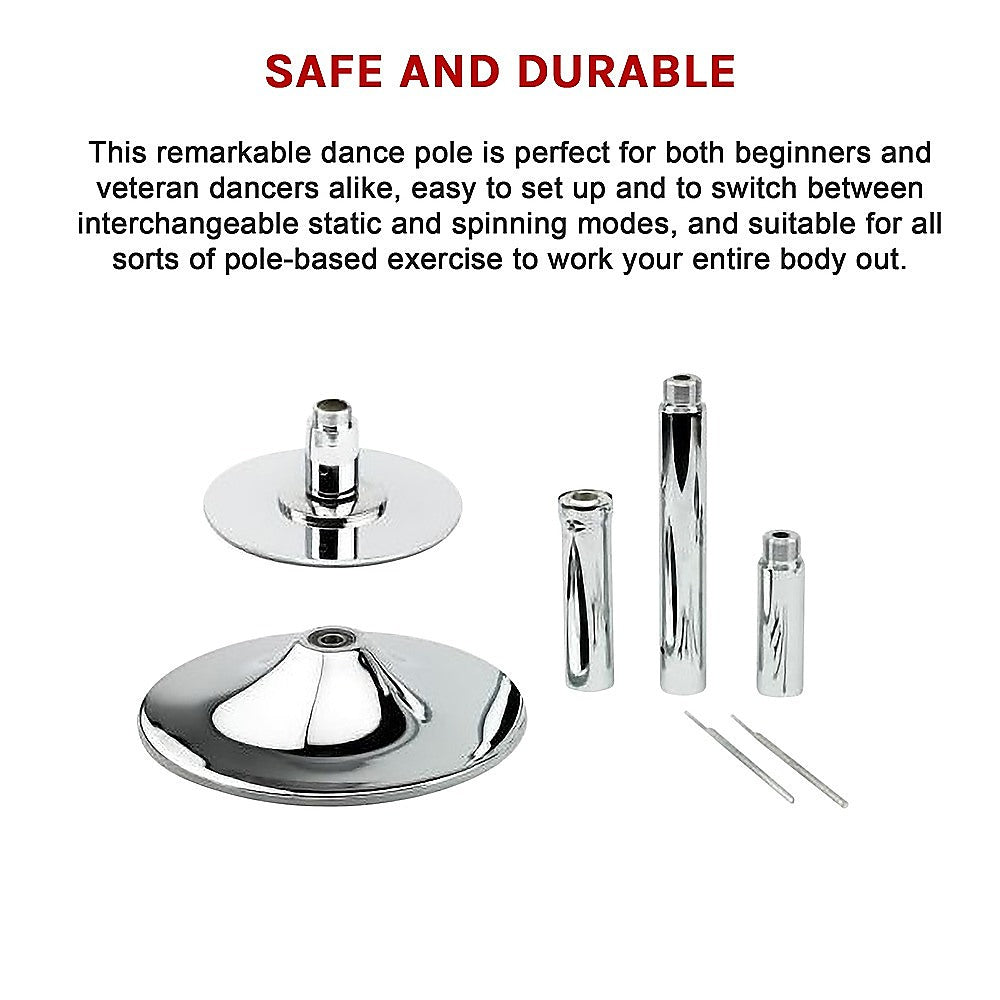 Portable Dance Pole Spinning Fitness Pole for Home Gym Training V63-800087