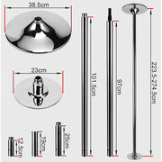 Portable Dance Pole Spinning Fitness Pole for Home Gym Training V63-800087