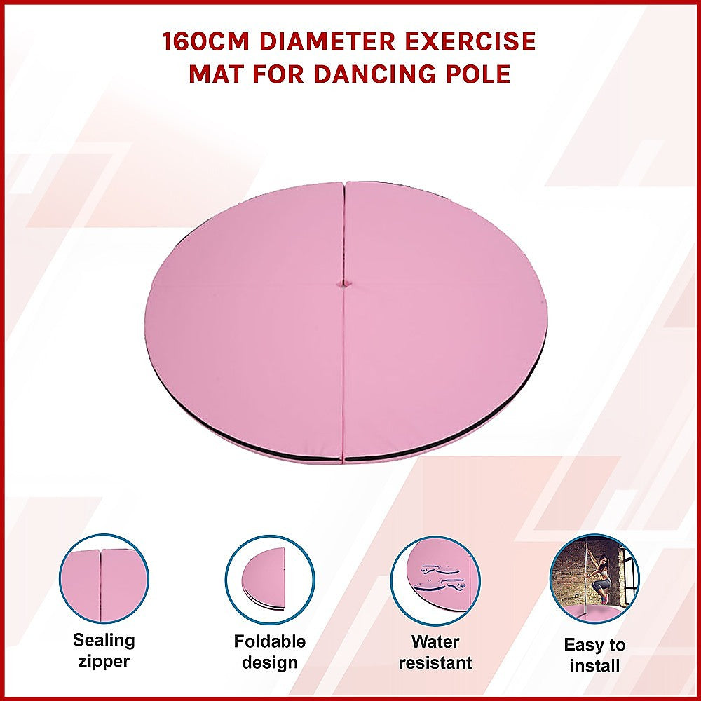 160cm Diameter Exercise Mat for Dancing Pole V63-800097