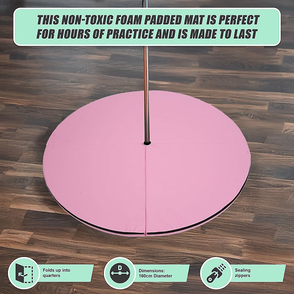 160cm Diameter Exercise Mat for Dancing Pole V63-800097