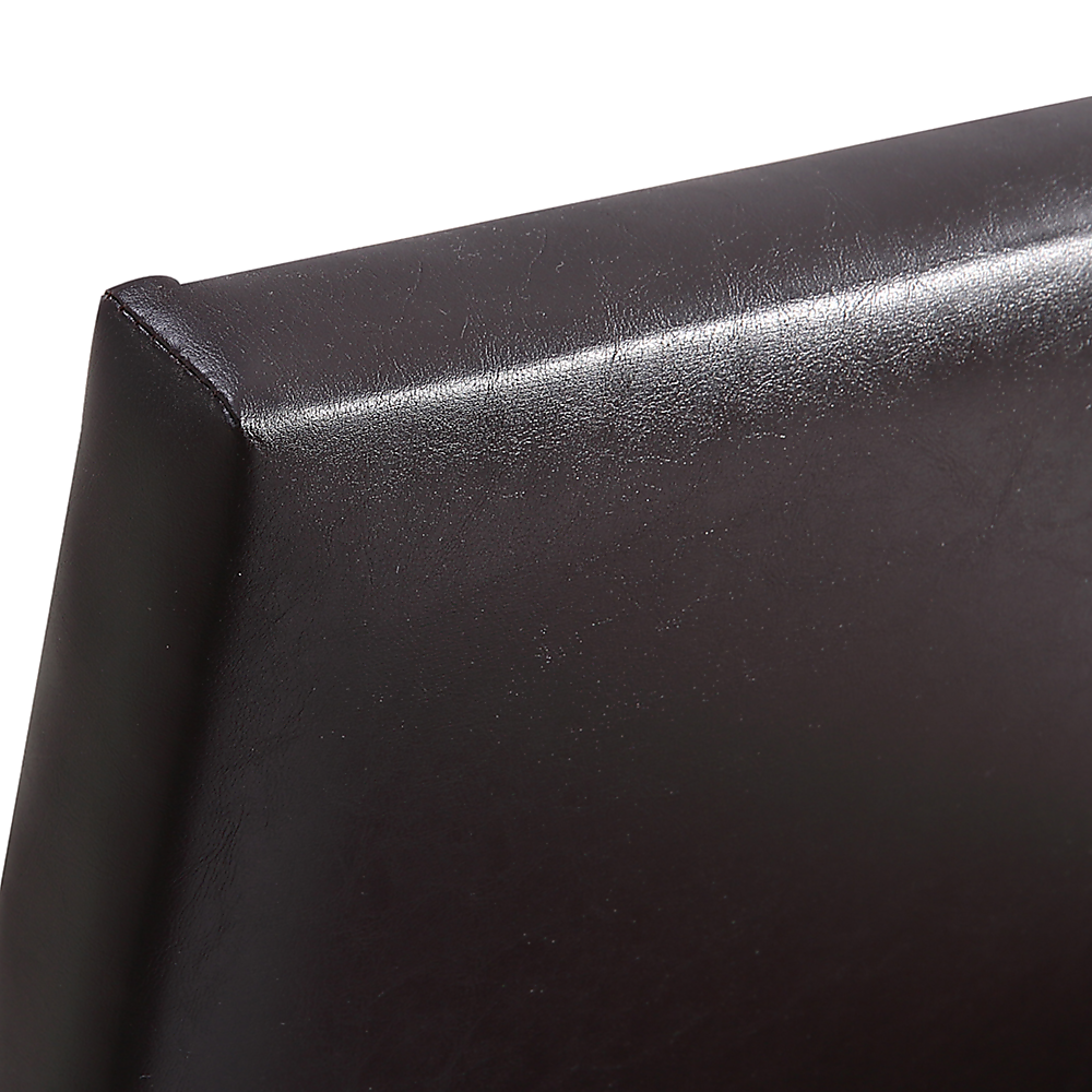 Single PU Leather Bed Frame Brown V63-800717