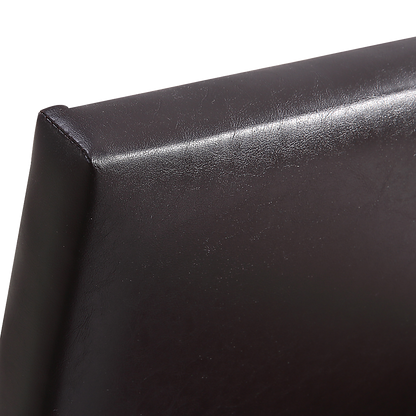Single PU Leather Bed Frame Brown V63-800717