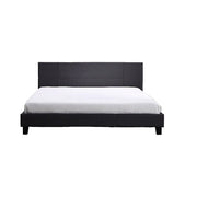 King Linen Fabric Bed Frame Grey