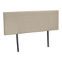 Linen Fabric Double Bed Headboard Bedhead - Beige V63-800807