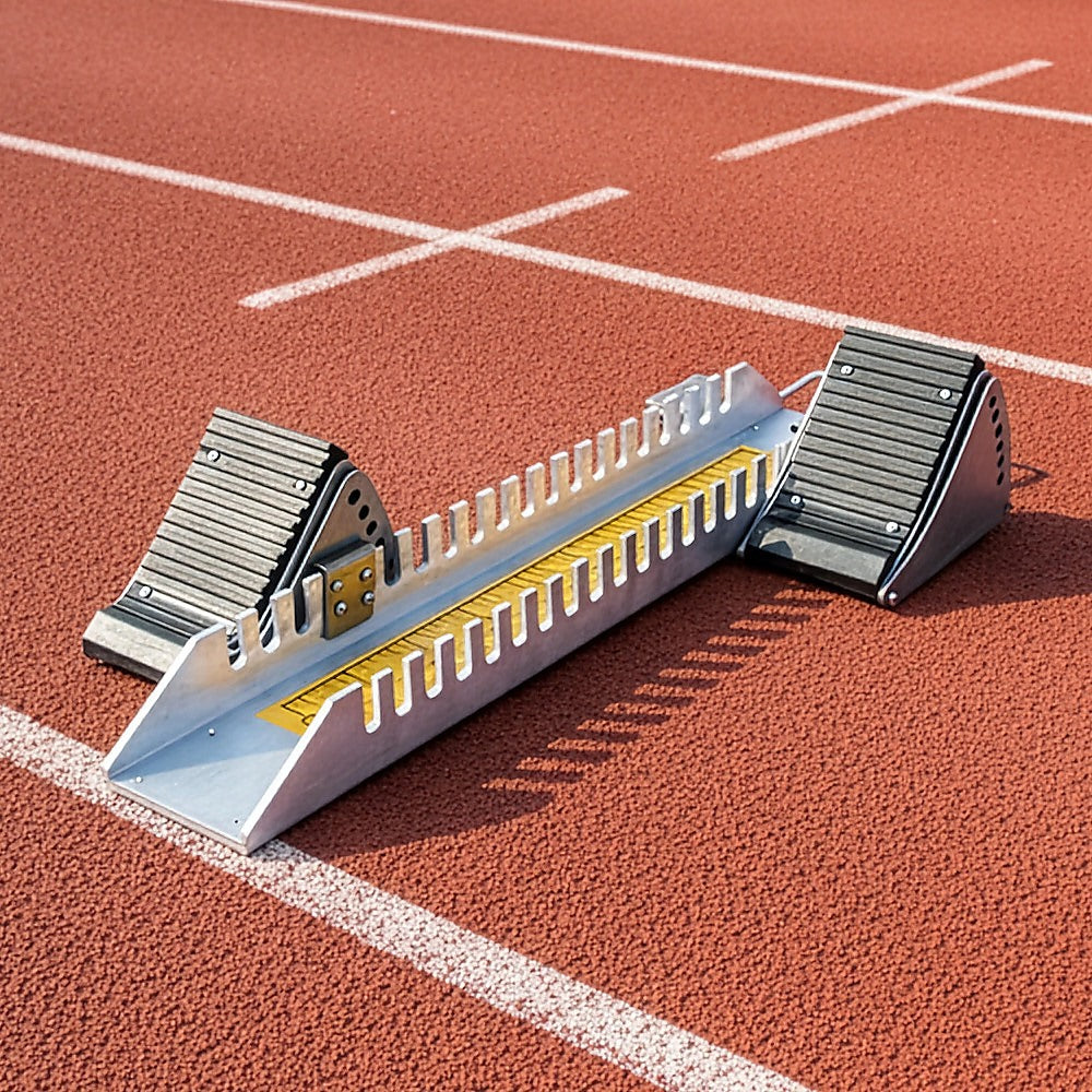 Athletics Starting Block for Sprint Training - Adjustable Track Running Equipment V63-801957