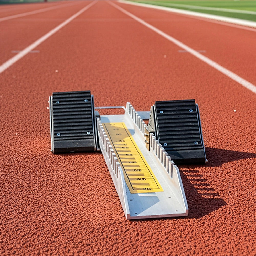 Athletics Starting Block for Sprint Training - Adjustable Track Running Equipment V63-801957