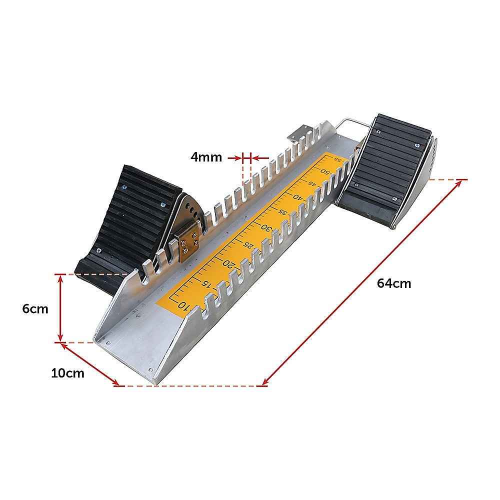 Athletics Starting Block for Sprint Training - Adjustable Track Running Equipment V63-801957