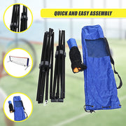 6 Meters Portable Foldable Mini Tennis Net & Post Set V63-802087