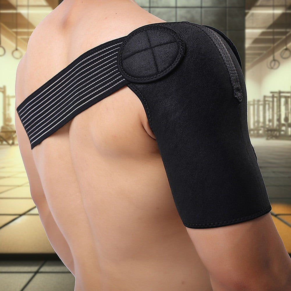 Adjustable Shoulder Support Brace Strap Compression Bandage Wrap V63-802097