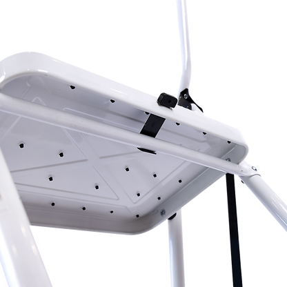 Foldable Non Slip 4 Step Steel Ladder V63-802117