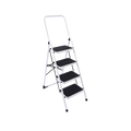 Foldable Non Slip 4 Step Steel Ladder V63-802117