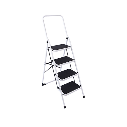 Foldable Non Slip 4 Step Steel Ladder V63-802117