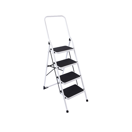 Foldable Non Slip 4 Step Steel Ladder V63-802117