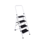 Foldable Non Slip 4 Step Steel Ladder V63-802117