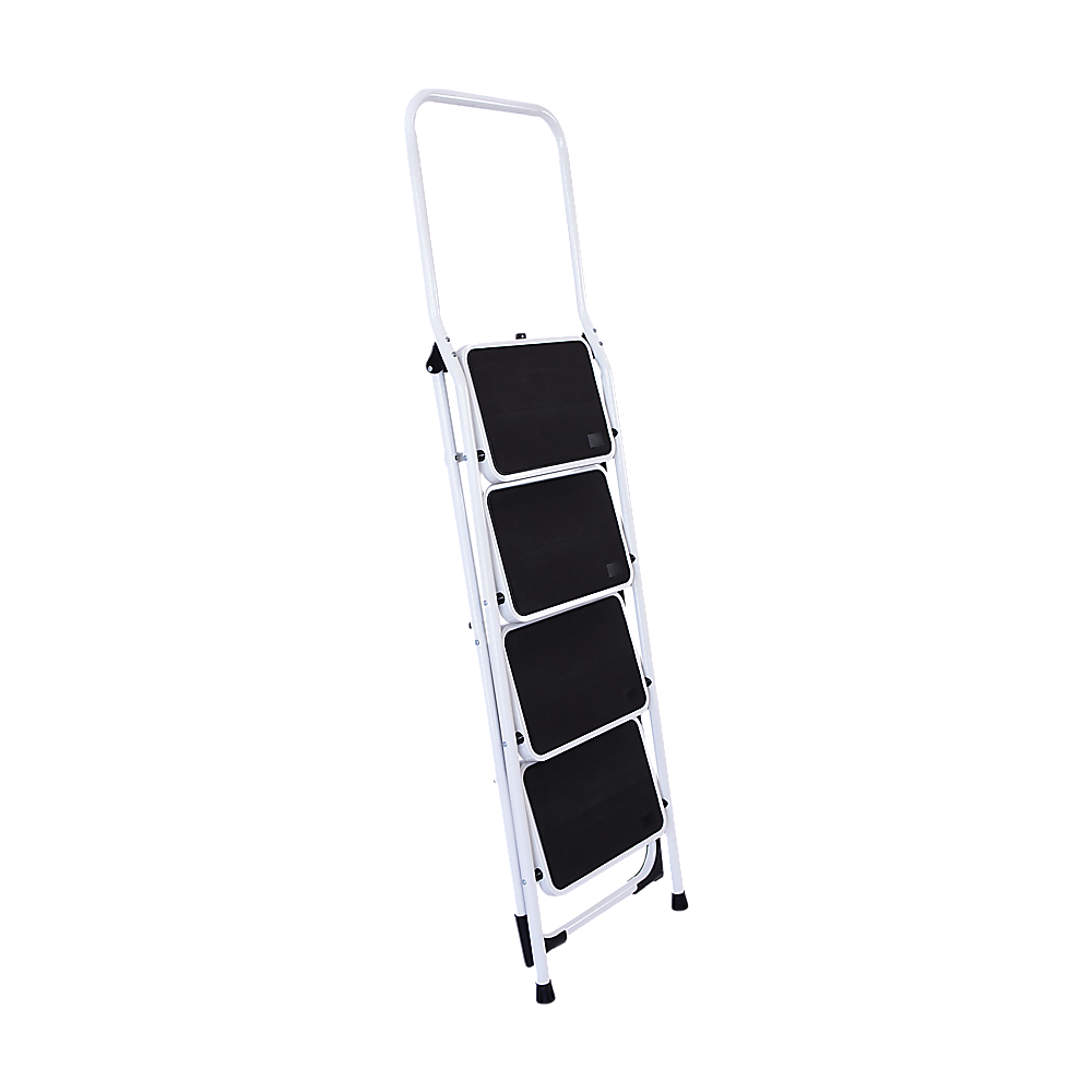 Foldable Non Slip 4 Step Steel Ladder V63-802117