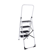 Foldable Non Slip 4 Step Steel Ladder V63-802117
