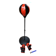 Kids Boxing Punching Bag Set - Children's Training Gloves & Fitness Stand V63-802127