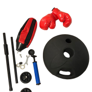 Kids Boxing Punching Bag Set - Children's Training Gloves & Fitness Stand V63-802127