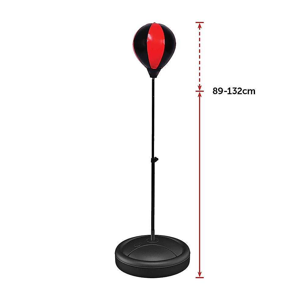 Kids Boxing Punching Bag Set - Children's Training Gloves & Fitness Stand V63-802127