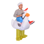 CHICKEN Fancy Dress Inflatable Suit - Fan Operated Costume V63-816903