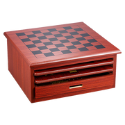 10 in 1 Wooden Chess Board Games Slide Out Checkers House Unit Set V63-816923
