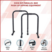 Chin Dip Parallel Bar Push Up Dipping Equipment V63-816933