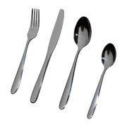 32 Piece Stainless Steel Cutlery Set Knives Fork Spoon Teaspoon V63-816983