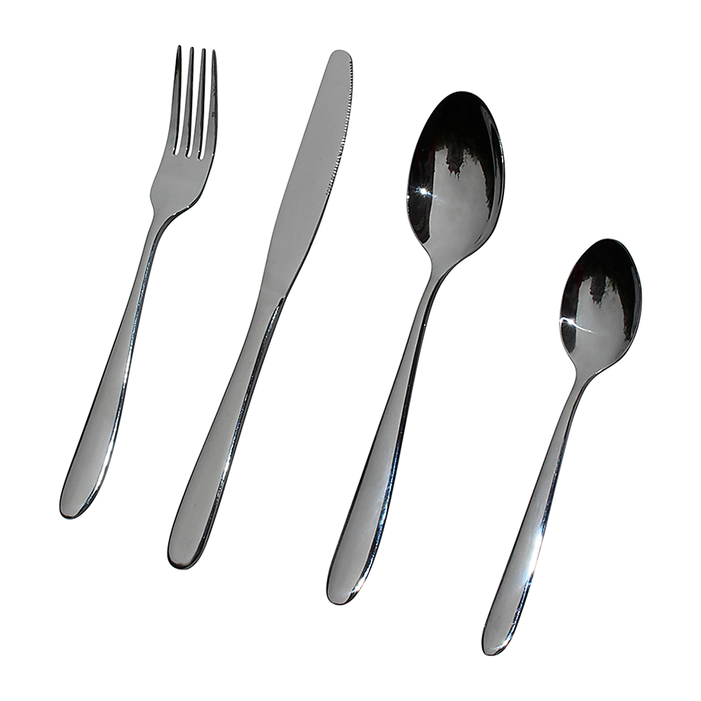 32 Piece Stainless Steel Cutlery Set Knives Fork Spoon Teaspoon V63-816983
