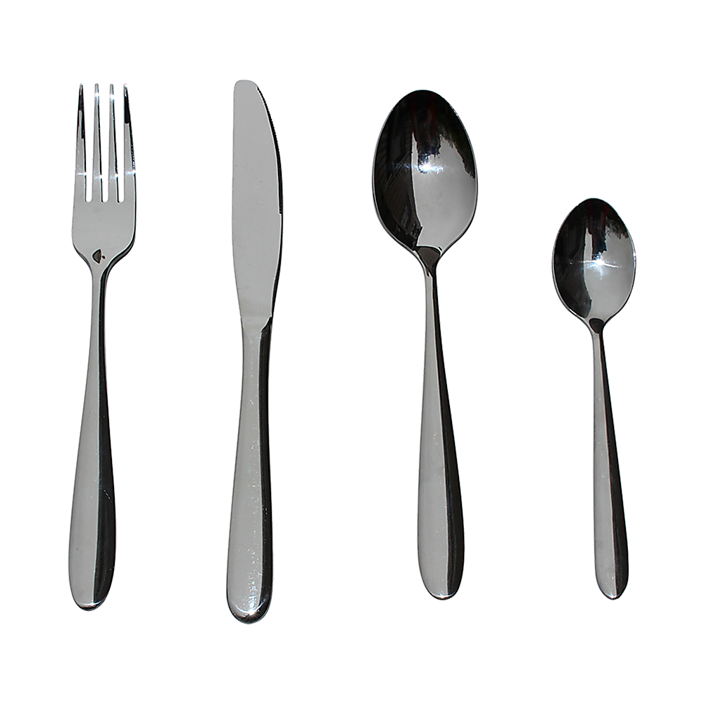 32 Piece Stainless Steel Cutlery Set Knives Fork Spoon Teaspoon V63-816983