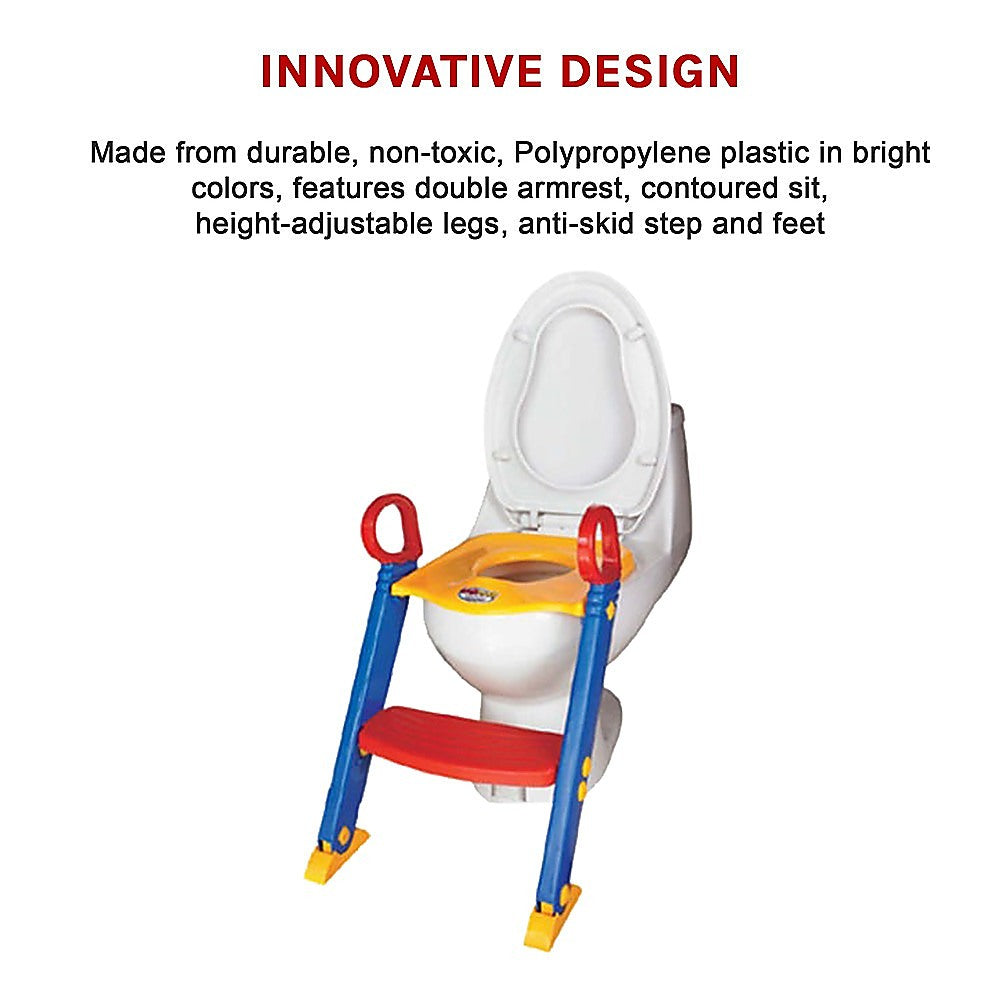 Kids Toilet Ladder Toddler Potty Training Seat V63-816993