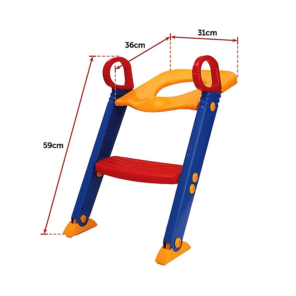 Kids Toilet Ladder Toddler Potty Training Seat V63-816993