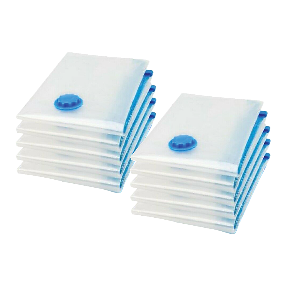 10X Jumbo Vacuum Storage Bags - Space Saver Seal Bags for Clothes, Bedding, Blankets & Travel Organisation V63-817003