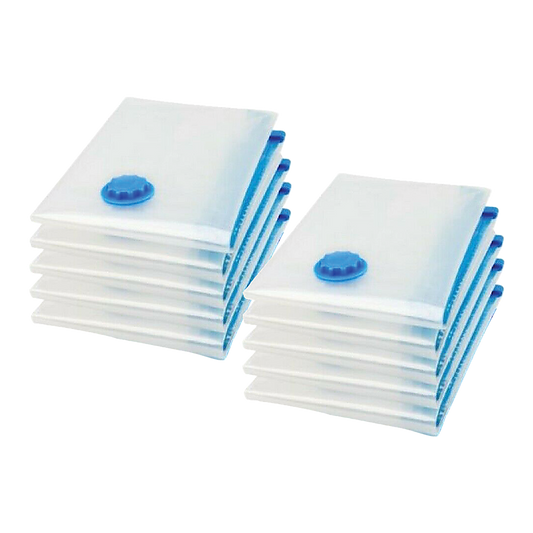 10X Jumbo Vacuum Storage Bags - Space Saver Seal Bags for Clothes, Bedding, Blankets & Travel Organisation V63-817003