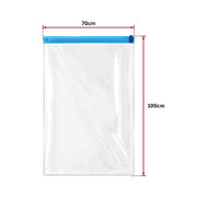 10X Jumbo Vacuum Storage Bags - Space Saver Seal Bags for Clothes, Bedding, Blankets & Travel Organisation V63-817003