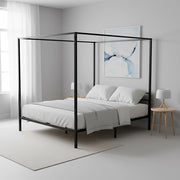 Black King Four Poster Bed Frame