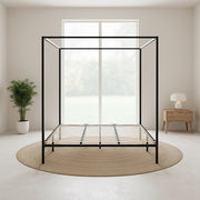 Black King Four Poster Bed Frame