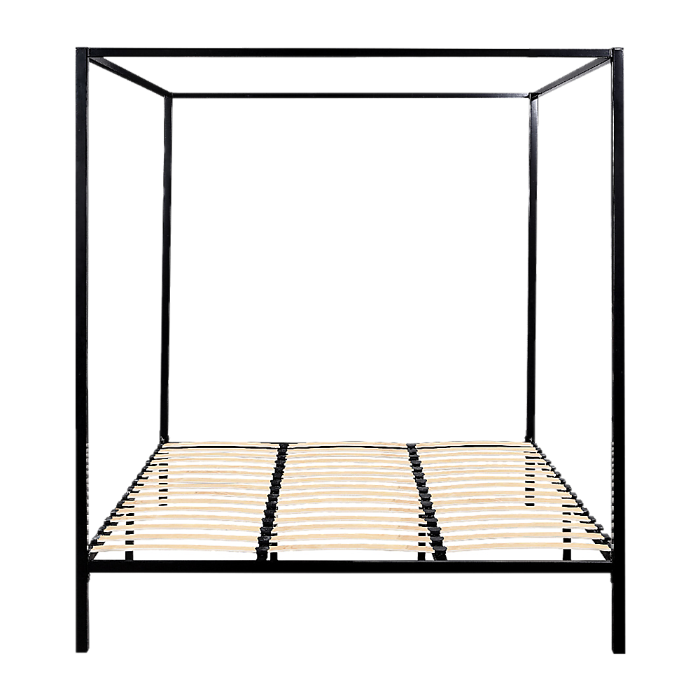 Black King Four Poster Bed Frame