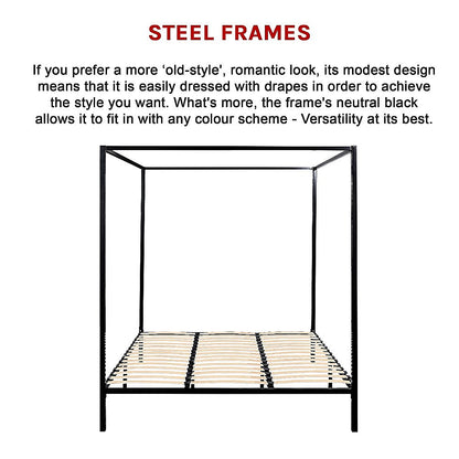 4 Four Poster King Bed Frame V63-817863