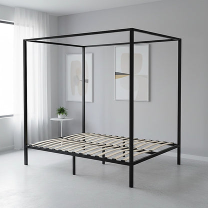 4 Four Poster Queen Bed Frame V63-817873