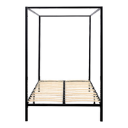 Black Queen Four Poster Bed Frame