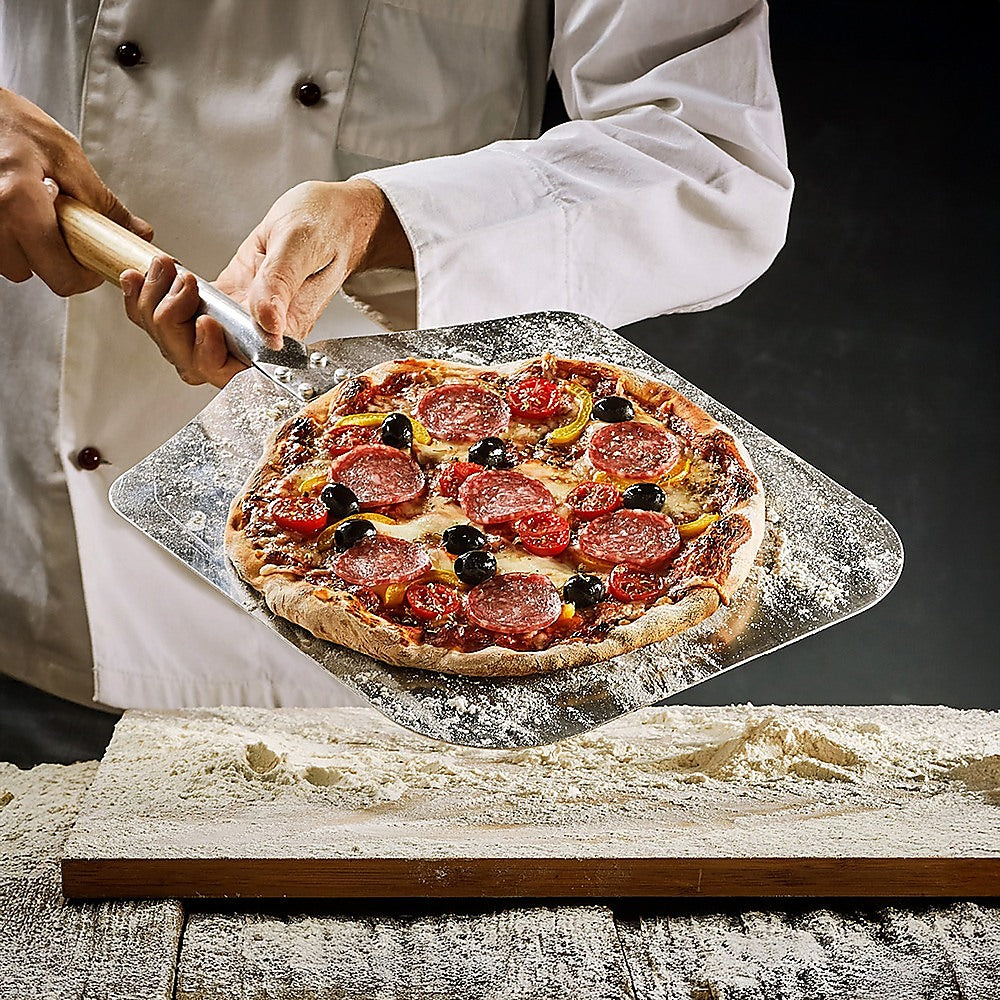Profesional Pizza Oven Peel Paddle 90cm Wood Handle V63-817933