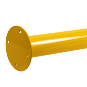 Yellow Heavy Duty Steel Bollard Post V63-817943