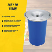 8L Concealed Benchtop Bin V63-818073
