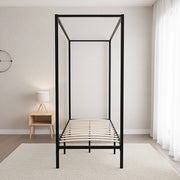 4 Four Poster Single Bed Frame