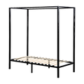 4 Four Poster Single Bed Frame