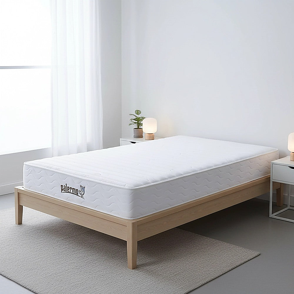 Contour Encased Coil Single Mattress - Hybrid Support with CertiPUR-US Certified Foam Comfort Layers V63-818723