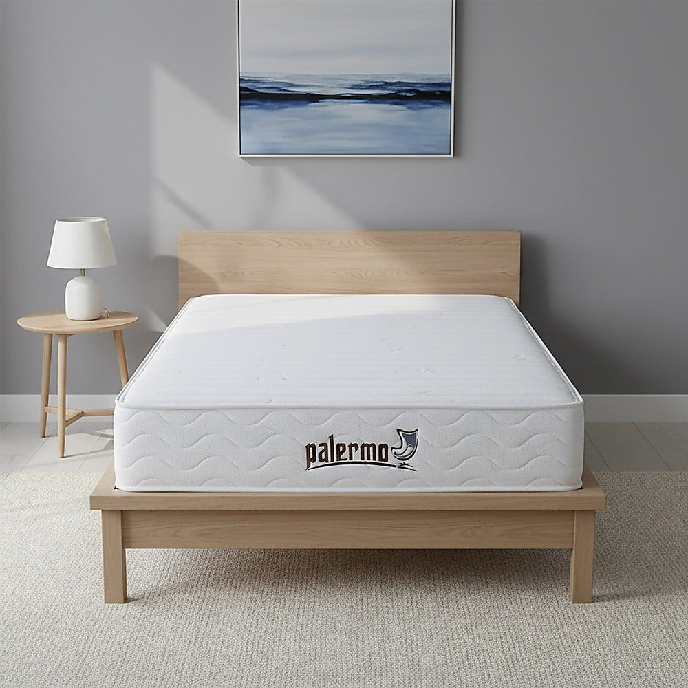 Contour Encased Coil Single Mattress - Hybrid Support with CertiPUR-US Certified Foam Comfort Layers V63-818723