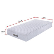 Contour Encased Coil Single Mattress - Hybrid Support with CertiPUR-US Certified Foam Comfort Layers V63-818723