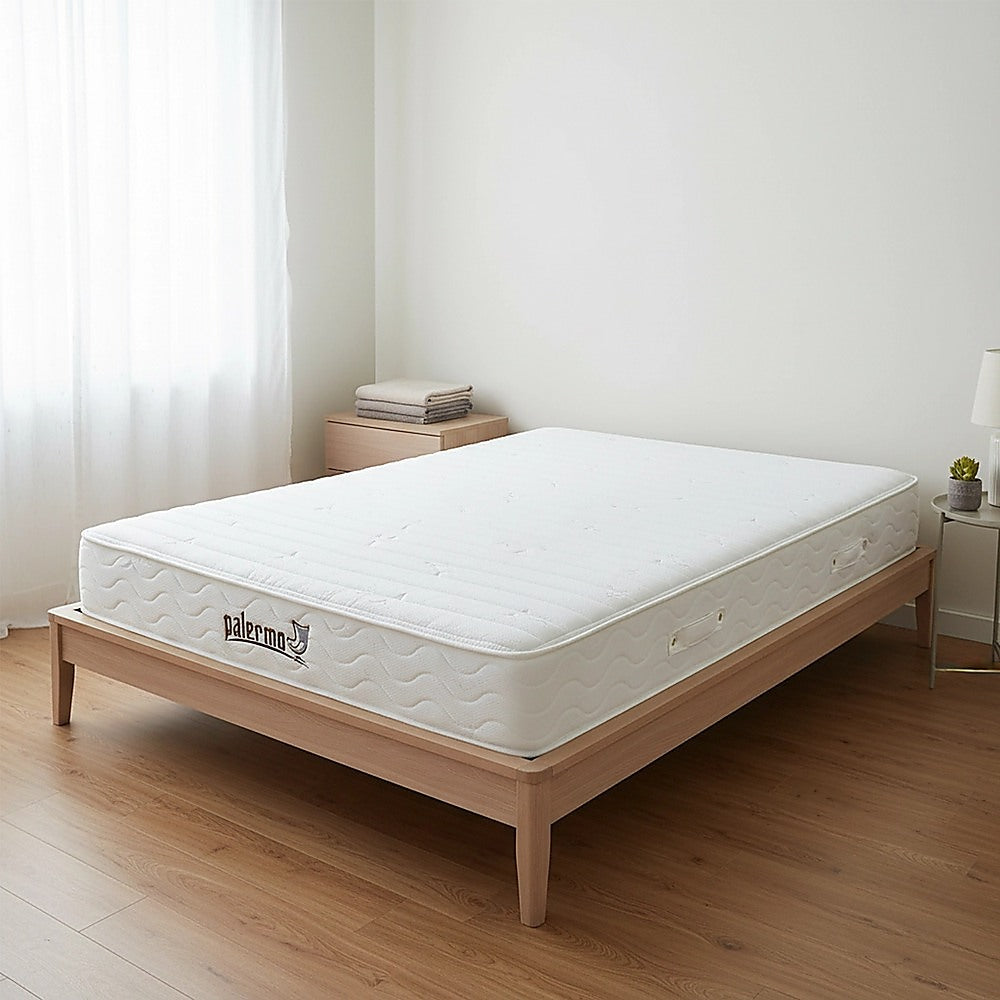 Contour Encased Coil Double Mattress - Hybrid Support with CertiPUR-US Certified Foam Comfort Layers V63-818743