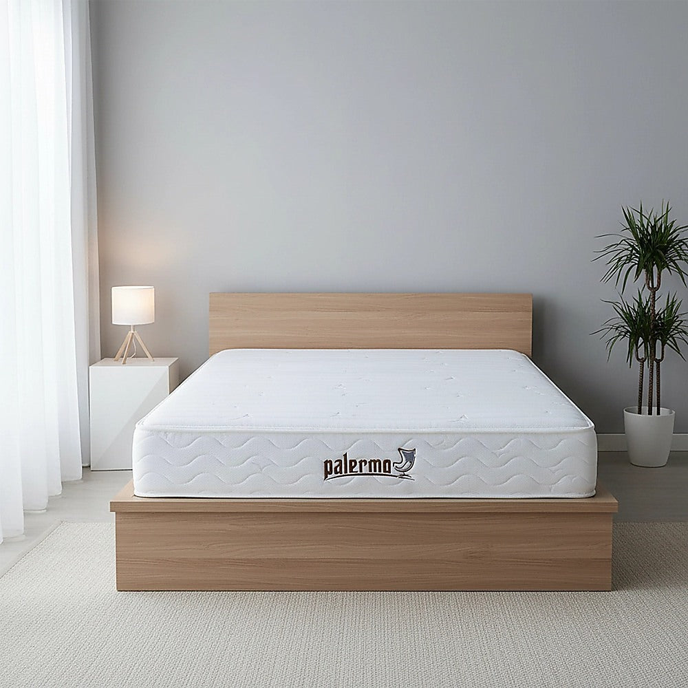 Contour Encased Coil Double Mattress - Hybrid Support with CertiPUR-US Certified Foam Comfort Layers V63-818743
